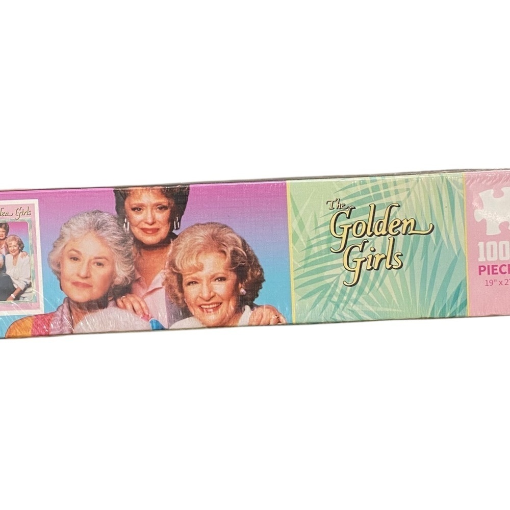 NEW IN BOX The Golden Girls 1000 Piece Jigsaw Puzzle Unopened brand new wrapped - Picture 3 of 5